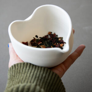 Bol à préparation Matcha coeur