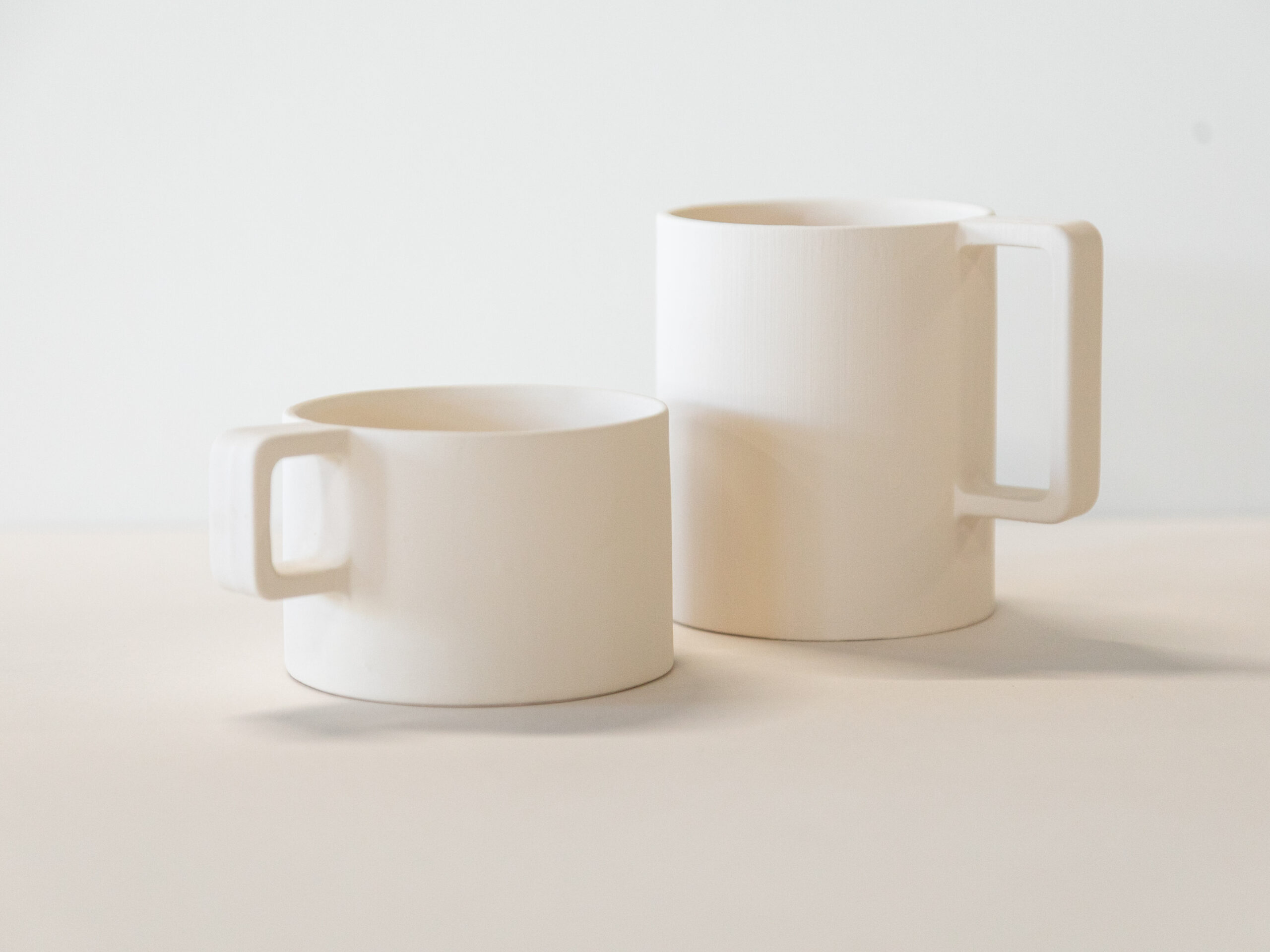Mug anse carré